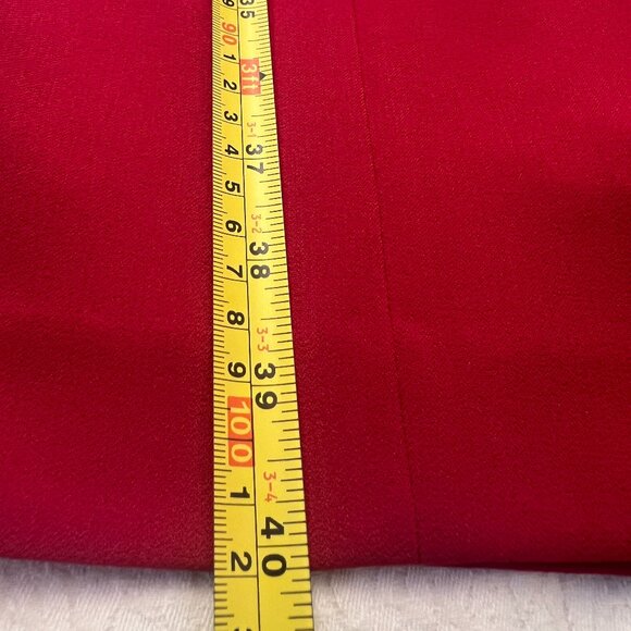 NEW KASPER Sleeveless Sheath Dress - Fire Red - NWT - Seamed Waist, Size 10 - Picture 12 of 13